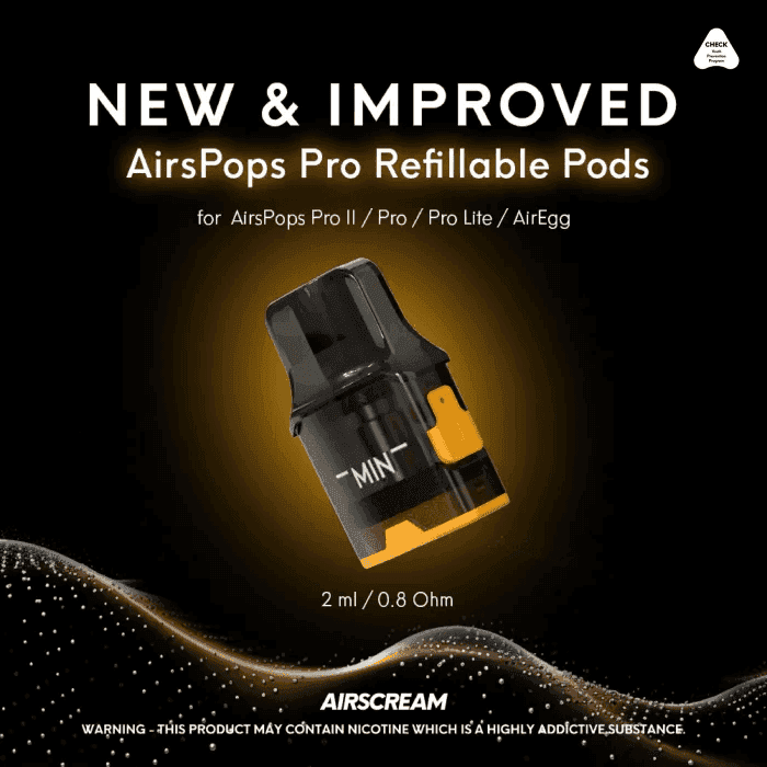 Airscream Airspops Pro II 氣泡2代可調瓦電子煙主機空倉煙彈官網:圖片 5