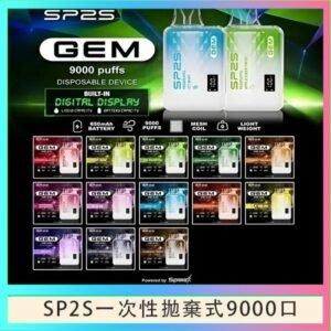 SP2S GEM拋棄式電子煙思博瑞一次性9000口 - 百香果
