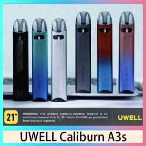 UWELL Caliburn A3S咖哩棒A3S POD電子煙主機官網評價說明書